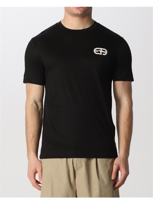 T-shirt in jersey Emporio Armani | 8N1TF5 1JUVZ.UC001
